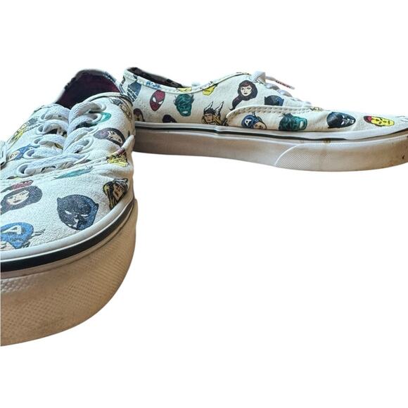 Vans x Marvel Superhero Print Sneakers Men’s Size 7.5 – Limited Edition - Picture 5 of 13